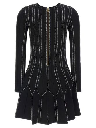 Elisabetta Franchi Origami Dress - Black