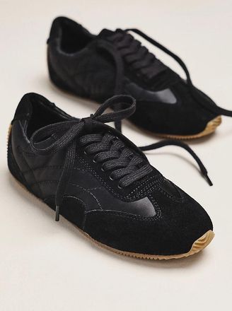Maeve Suede Colorblock Sneakers