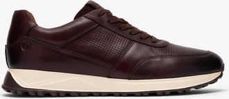 Clarks Radwell Tie Brown Leather