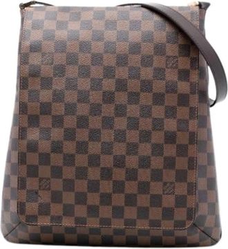 Louis Vuitton Pre-owned Musette Salsa - Dames - Vintage Schoudertas - Bruin - ONE Size - Leer - Vintage