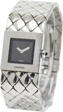 Chanel Pre-owned Watches, female, Black, Size: ONE SIZE Pre-owned Vintage Watch