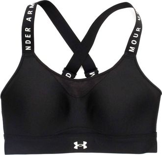 Under Armour Womens Infinity High Sports Bra In Black