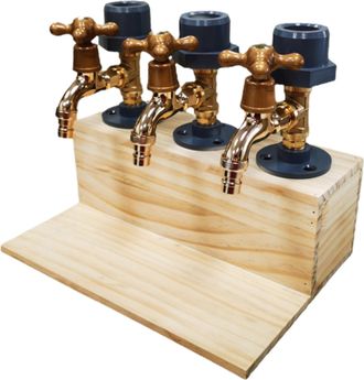 OEM Dispensador De Bebidas, Grifo De Madera, Para Cerveza, Whisky, Vino, Ideal Para El Hogar, Fiestas, Bares