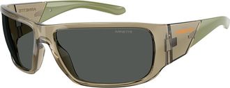 Arnette AN4297 Snap II 303187 Mens Sunglasses Green Size 64
