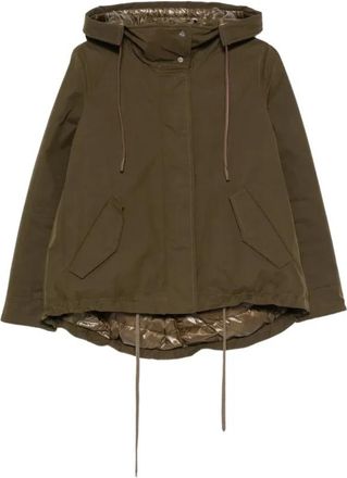Herno Mujer, Abrigos, Verde, Talla: S