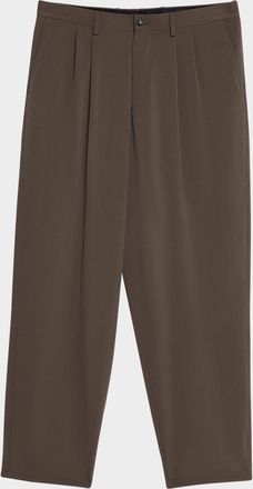Giorgio Armani Mens Upton Wool Cannete Trousers