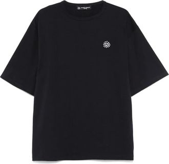 Soci&eacute;t&eacute; Anonyme logo-print T-shirt - unisex - Cotton - L - Blue