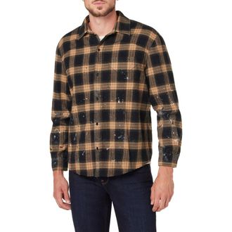 Hudson Long Sleeve Shirt in Painter Check at Nordstrom Rack, Size Medium