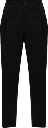 BRIGLIA 1949 Zwarte Chinos Portobellos Stijl 010 - Heren - Chinos - Zwart - XL - Broeken