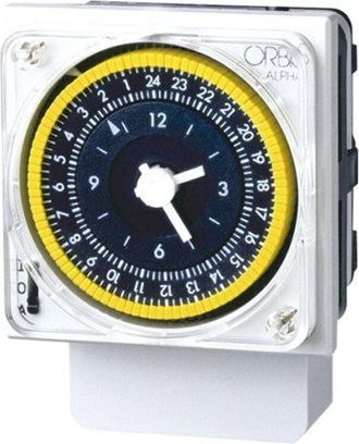 Orbis Orbis - Ob270123 Interruptor Horario Anal&oacute;gico Alpha Qrd 230v
