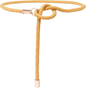 Gabriela Hearst Rope Leather Belt - Beige - S
