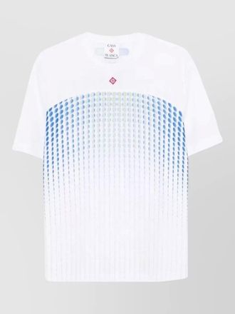 Casablanca geometric print short-sleeve t-shirt