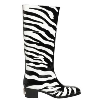Dolce & Gabbana High Boots, male, Black, Size: 11 US Knee High Boots
