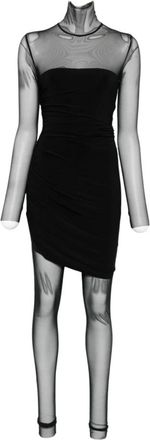 Norma Kamali Party Dresses, female, Black, Size: XS Diana High-neck Jumpsuit