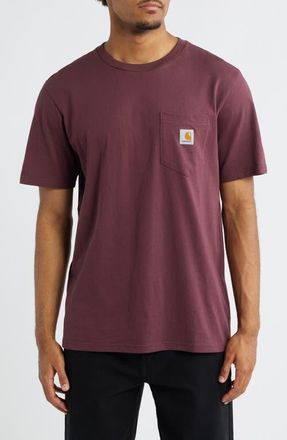 Carhartt Work in Progress Logo Pocket T-Shirt in Rondo at Nordstrom, Size Xx-Large