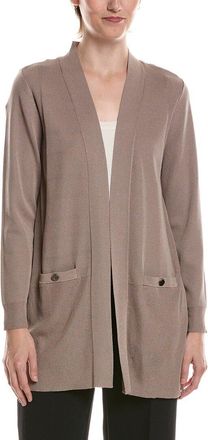 Anne Klein Rib Pocket Cardigan