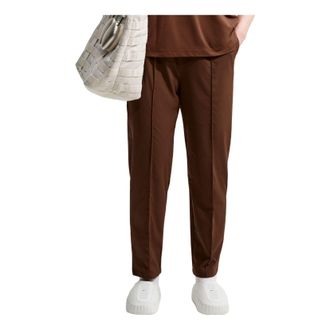 Nike (WMNS) Nike 24.7 PerfectStretch Dri-FIT UV Protection High-Rise Tapered Pants Cacao Wow Mosswood Brown HM8844-259