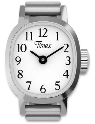 Timex Cavatina Mini Dames Horloge Zilverkleurig TW2Y70700
