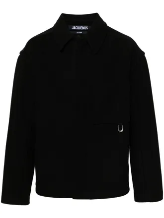 Jacquemus Le Manteau Court jack - Zwart