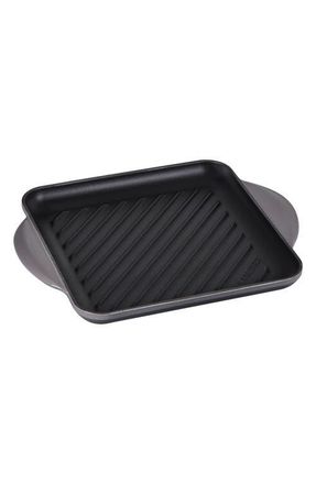 LE CREUSET 9 1/2-Inch Square Griddle Pan in Oyster at Nordstrom
