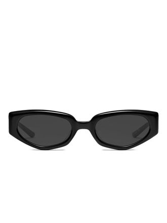 Maison Margiela x Gentle Monster Occhiali da sole con montatura geometrica - Nero