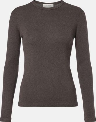 Lisa Yang Vivian cotton and cashmere sweater