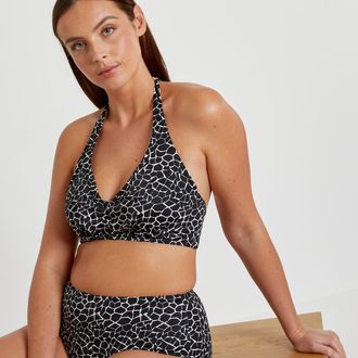 La Redoute Bikini-BH, foulard, dierenprint