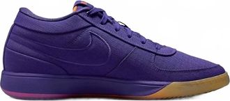 Nike Mens Book 1 Basketball Shoes In Court Purple/taupe Grey/sundial/total Orange