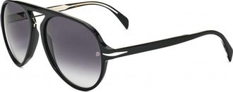 David Beckham Mens DB7005 57 S 807 Sunglasses - Black - One Size