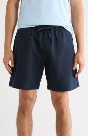 Rodd & Gunn Burnbridge Linen & Cotton Shorts in Navy at Nordstrom Rack, Size Xx-Large