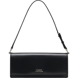 Marc Jacobs The Mirror Leather Shoulder Bag in Black at Nordstrom Rack