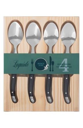 French Home Laguiole 4-Pack Coffee Spoons in Navy at Nordstrom Rack