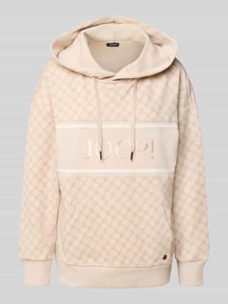 Joop Hoodie mit K&auml;nguru-Tasche in Mittelbraun, Gr&ouml;&szlig;e 34