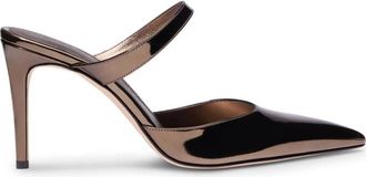 Stuart Weitzman Schoenen, Dames, Bruin, 37 1/2 EU, Leer, Power Mule 85