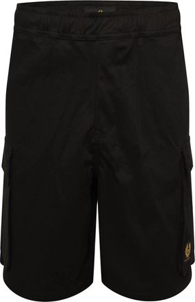Belstaff Mens Cargo Shorts in Black Cotton - Size Small