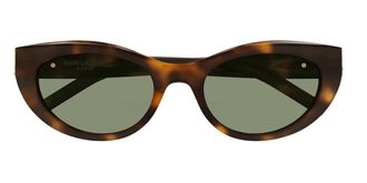 Saint Laurent SL M115 003 Womens Sunglasses Tortoiseshell Size 54 - Free RX Lenses - Free RX Lenses