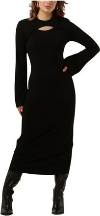 Gestuz Ankagz Lange Jurk Zwart - Dames - Casual kleedjes - Zwart - S - Kleedjes
