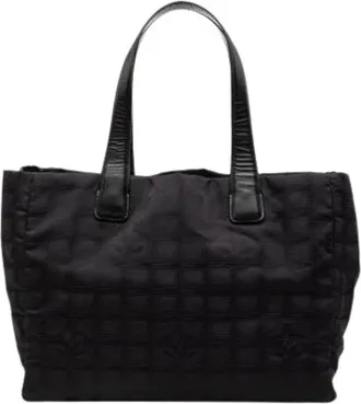 Chanel Pre-owned Tote Bags, female, Black, Size: ONE SIZE Pre-owned Tote Bag