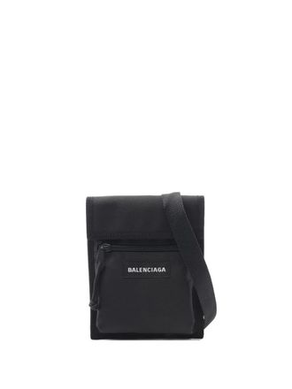 Balenciaga 2023 nylon pouch bag - men - Nylon - One Size - Black