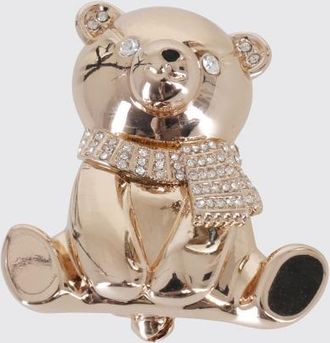 Max Mara Spilla Teddy Scarf Max Mara in ottone con strass incastonati