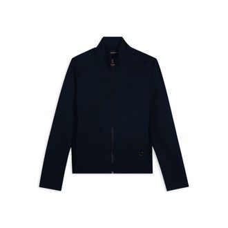 Freddy Felpa full zip in viscosa con inserti in ciniglia