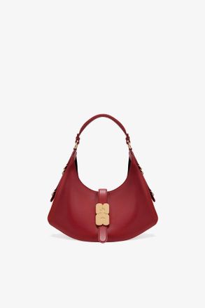 Ganni Dark Red Small Kat Bag