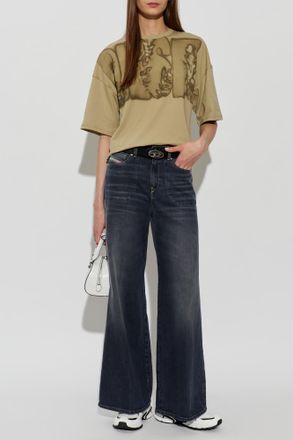 Diesel 1978 D-AKEMI-F Jeans, Womens, Black