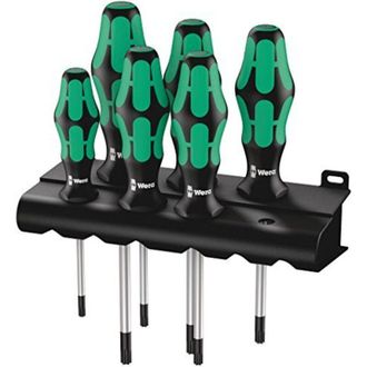 Wera Kit cacciaviti Officina e meccanica 6 parti Wera 367/6 torx torx interno