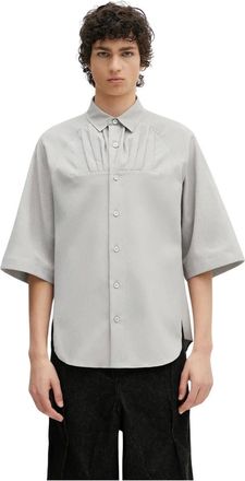 Ader Error Hombre, Camisas, Gris, Talla: L