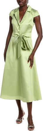 Badgley Mischka Cap Sleeve Cocktail Shirtdress