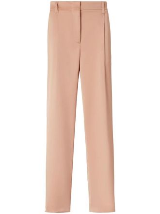 Genny Broek met geplooid detail - Roze