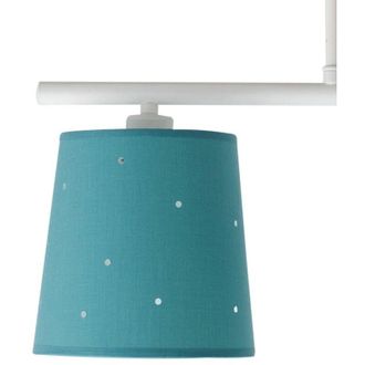 Fabrilamp Fabrilamp - Lampara Consciencia 2xe14 Turquesa Regx39x16 Cm