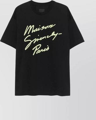 Givenchy cotton short-sleeve crew-neck t-shirt