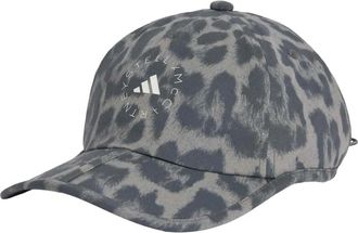 adidas by Stella McCartney Run Cap Printed - Dames - Outdoor handschoenen - Grijs - ONE Size - Polyester - Fitness